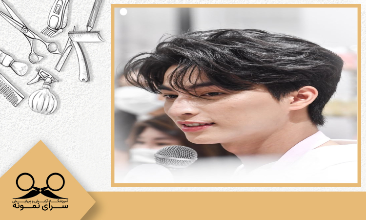 مدل موی خامه ای کره ای