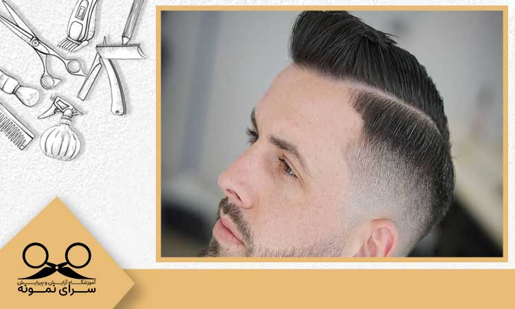 انواع مدل مو کوتاه مردانه مناسب پیشانی بلند