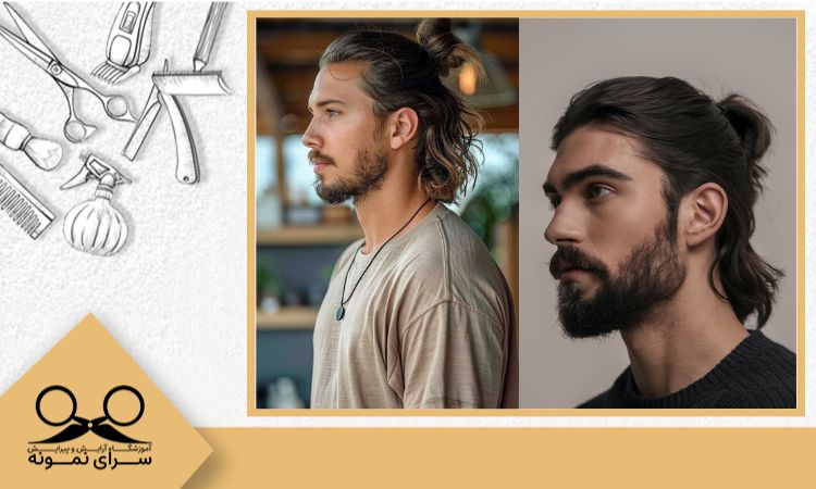 من بان یا موی از پشت بسته شده: Man Bun