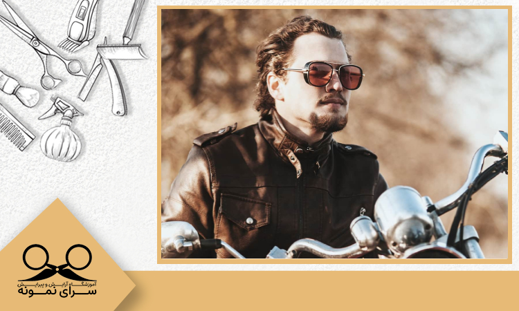 تعیین خط ریش در مدل ریش لنگری