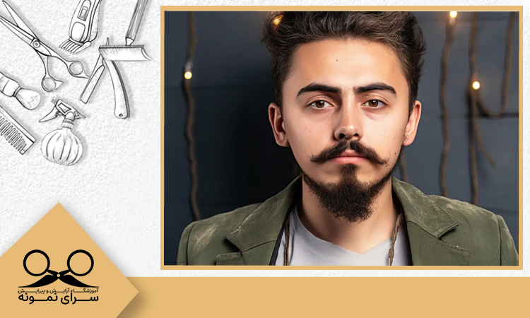 تعیین زاویه درست در زدن مدل ریش لنگری